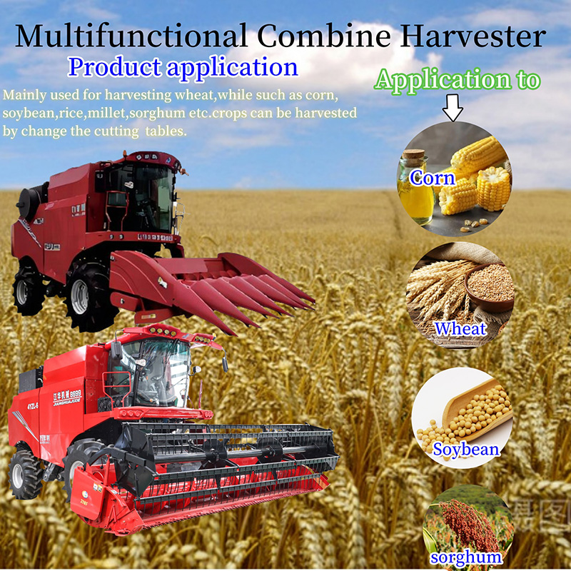 260HP Corn combine harvester