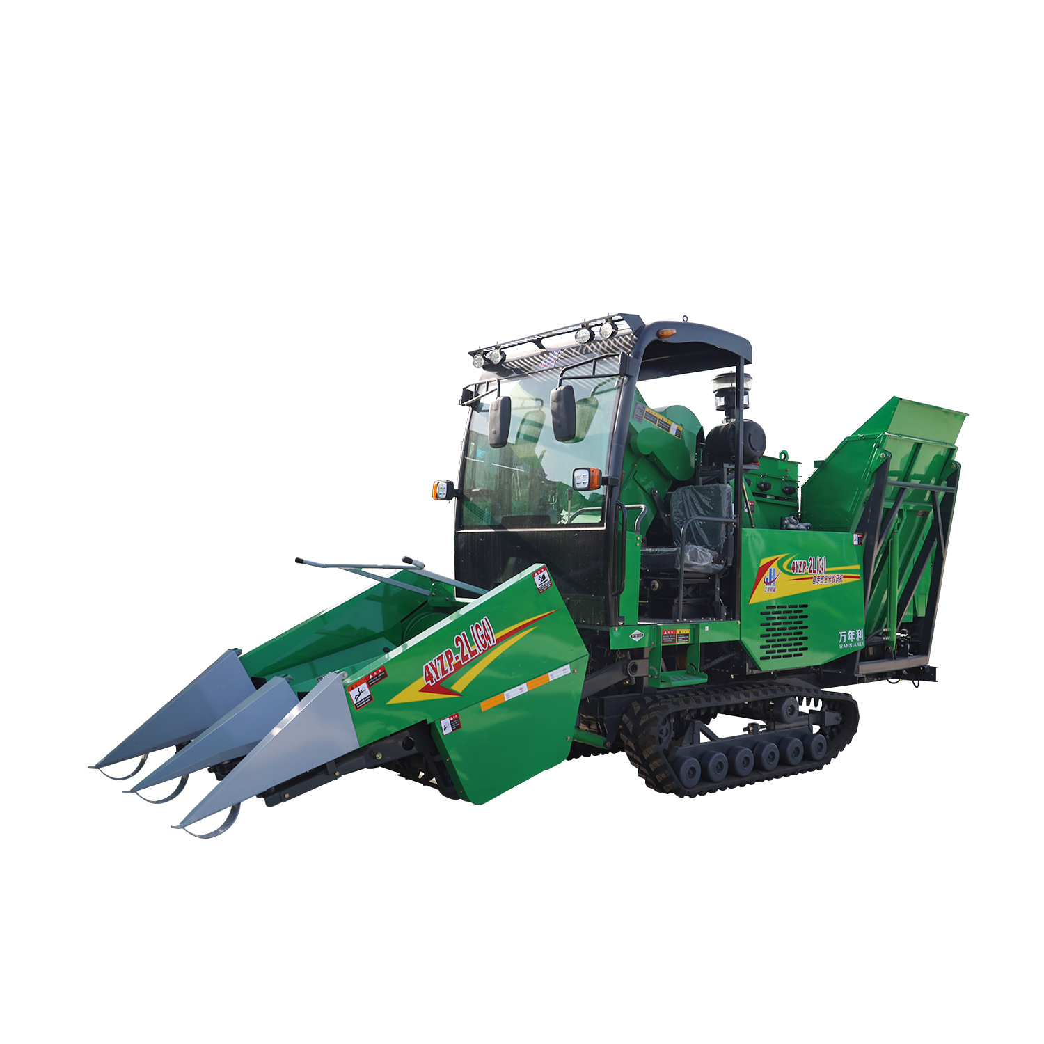 2Rows Track/Crawler Corn Harvester with 100 HP 