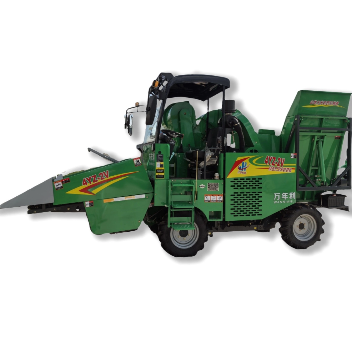 4YZ-2V Corn Harvester with 50 HP 2Rows